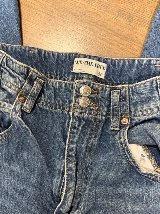 We The Free Aster Straight Leg Jeans in Swarm: Size 30 - Picture 5 of 12